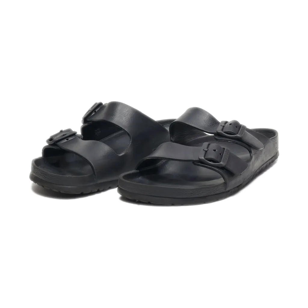Birkenstock Sliders Rubber Black Colour For Men