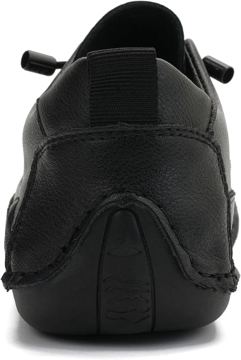 Women's Outdoor Classic Non Slip Drawstring Suede Trail Shoes for Hiking & Walking Casual Low Top Leather Waterproof Chukka Boots Loafers
